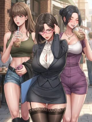 韩漫《女神降临》封面